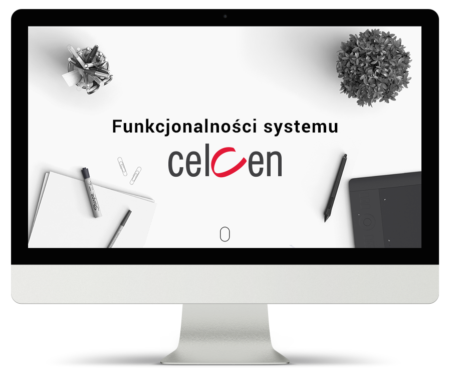 Funkcjonalności systemu CELCEN